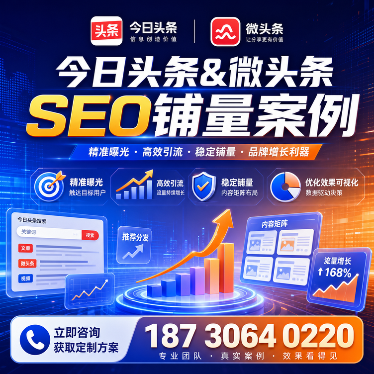 铜仁头条号SEO矩阵批量内容铺量成功案例
