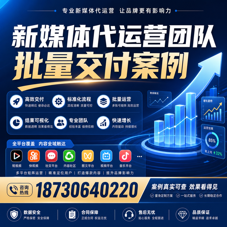 铜仁代运营公司多客户账号批量高效交付案例